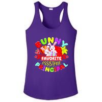 Favorite Assistant Principal Easter Bunny Ladies PosiCharge Competitor Racerback Tank