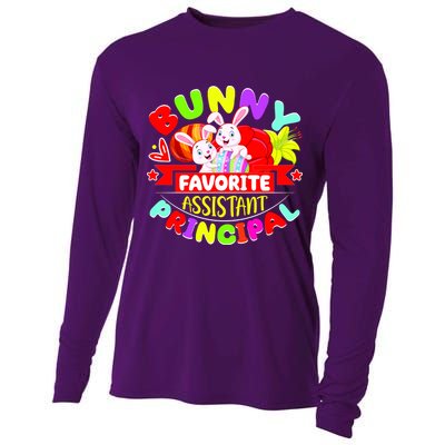 Favorite Assistant Principal Easter Bunny Cooling Performance Long Sleeve Crew