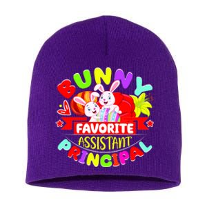 Favorite Assistant Principal Easter Bunny Short Acrylic Beanie