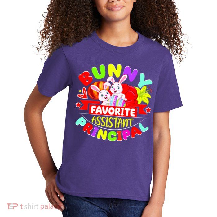 Favorite Assistant Principal Easter Bunny Kids T-Shirt