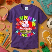Favorite Assistant Principal Easter Bunny Kids T-Shirt