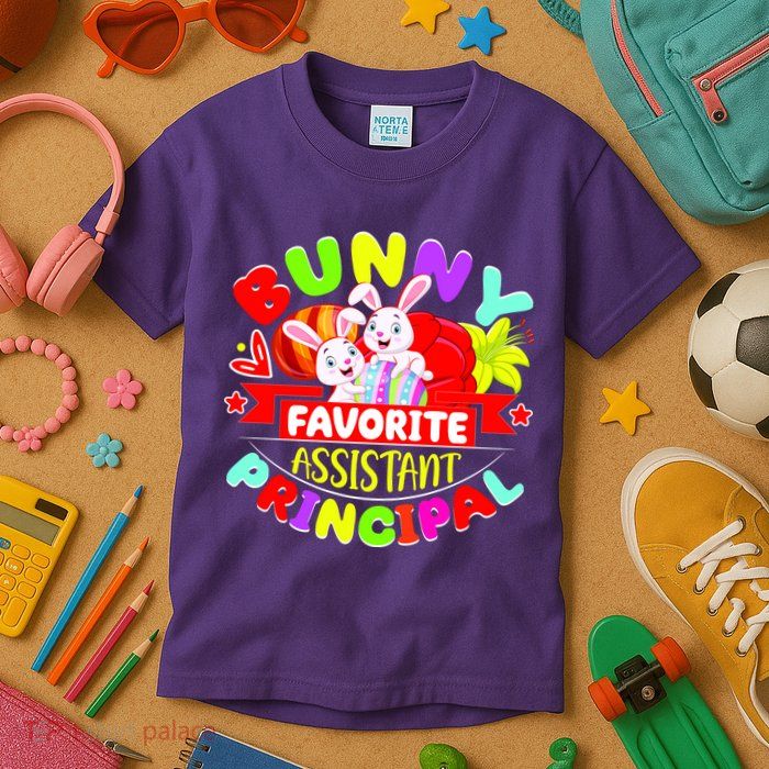 Favorite Assistant Principal Easter Bunny Kids T-Shirt