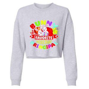 Favorite Assistant Principal Easter Bunny Cropped Pullover Crew