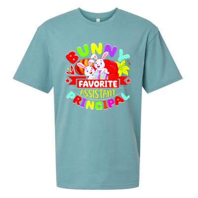 Favorite Assistant Principal Easter Bunny Sueded Cloud Jersey T-Shirt