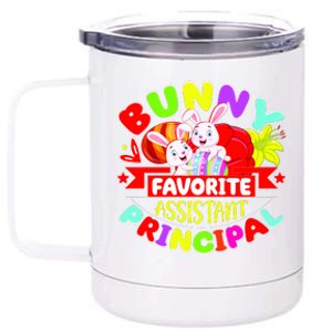 Favorite Assistant Principal Easter Bunny 12 oz Stainless Steel Tumbler Cup