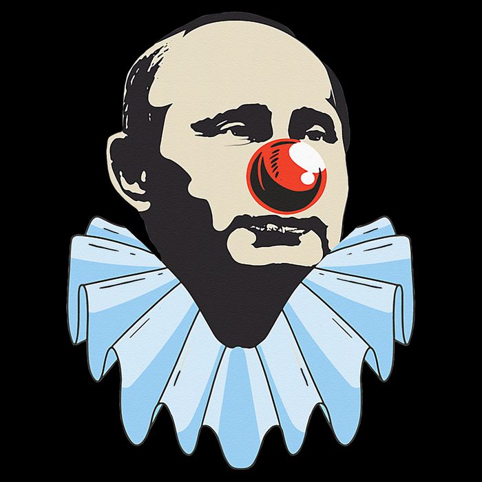 Funny Anti Putin Clown Gift Impact Tech Backpack