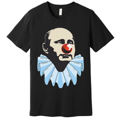 Funny Anti Putin Clown Gift Premium T-Shirt