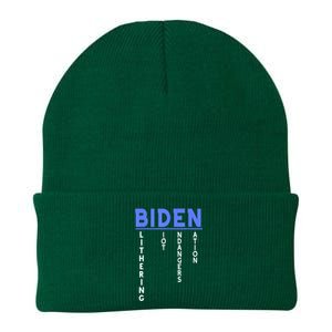 Funny Anti President Joe Biden Idiot, Democratic Republican Knit Cap Winter Beanie