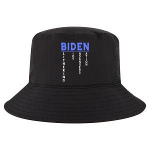 Funny Anti President Joe Biden Idiot, Democratic Republican Cool Comfort Performance Bucket Hat