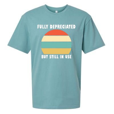 Funny Accounting Quote Fully Depreciated But Still In Use Sueded Cloud Jersey T-Shirt