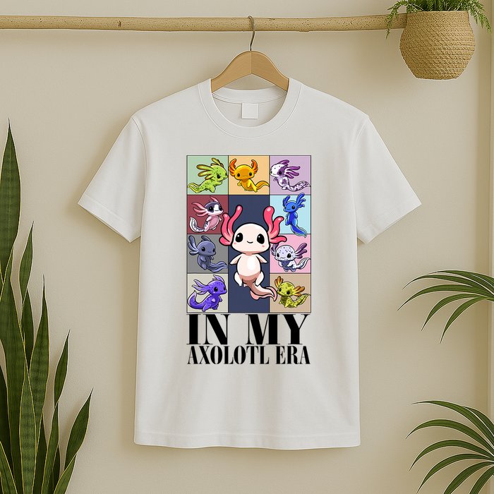 Funny Axolotl Quote Animal In My Axolotl Era Graphic T-Shirt