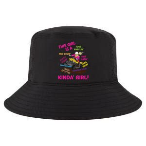 Funny ATV Quad Biking Saying ATV Girl Four Wheeler Girls Cool Comfort Performance Bucket Hat