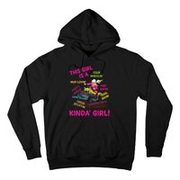 Funny ATV Quad Biking Saying ATV Girl Four Wheeler Girls Hoodie