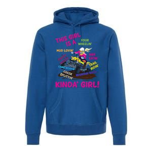 Funny Atv Quad Biking Saying Gift Atv Gift Four Wheeler Gift Premium Hoodie