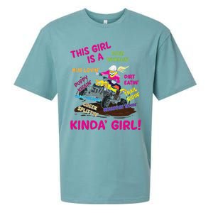 Funny Atv Quad Biking Saying Gift Atv Gift Four Wheeler Gift Sueded Cloud Jersey T-Shirt