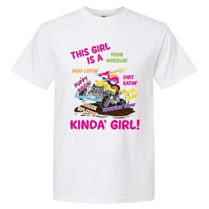 Funny Atv Quad Biking Saying Gift Atv Gift Four Wheeler Gift Garment-Dyed Heavyweight T-Shirt