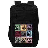 Funny Axolotl Quote In My Axolotl Era Graphic Cool Axolotl Impact Tech Backpack