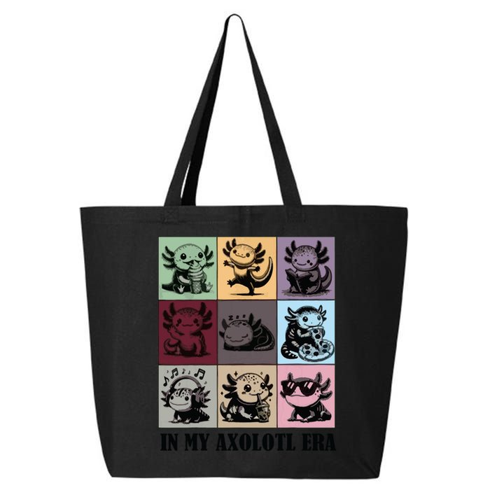 Funny Axolotl Quote In My Axolotl Era Graphic Cool Axolotl 25L Jumbo Tote