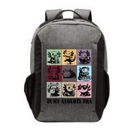 Funny Axolotl Quote In My Axolotl Era Graphic Cool Axolotl Vector Backpack