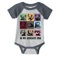 Funny Axolotl Quote In My Axolotl Era Graphic Cool Axolotl Infant Baby Jersey Bodysuit