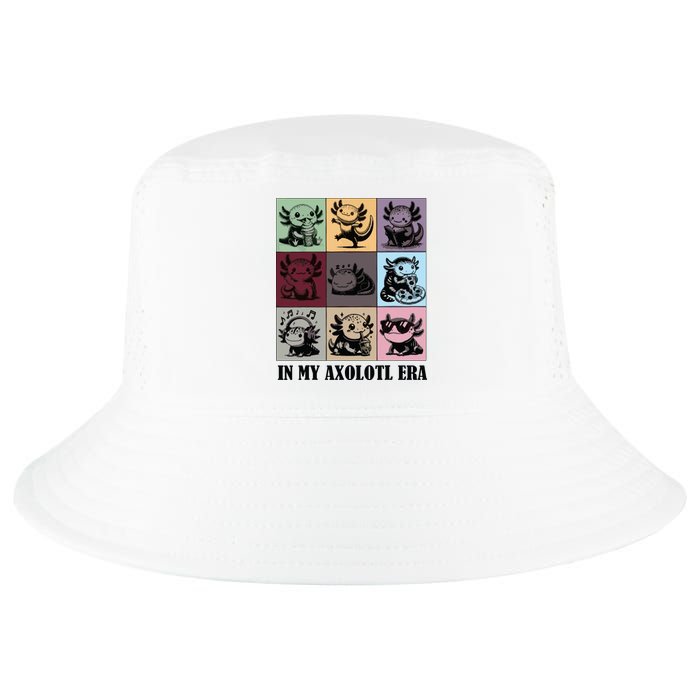 Funny Axolotl Quote In My Axolotl Era Graphic Cool Axolotl Cool Comfort Performance Bucket Hat