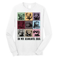 Funny Axolotl Quote In My Axolotl Era Graphic Cool Axolotl Long Sleeve Shirt