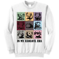 Funny Axolotl Quote In My Axolotl Era Graphic Cool Axolotl Sweatshirt