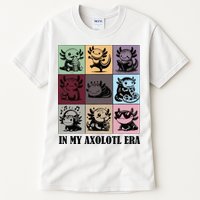 Funny Axolotl Quote In My Axolotl Era Graphic Cool Axolotl Tall T-Shirt
