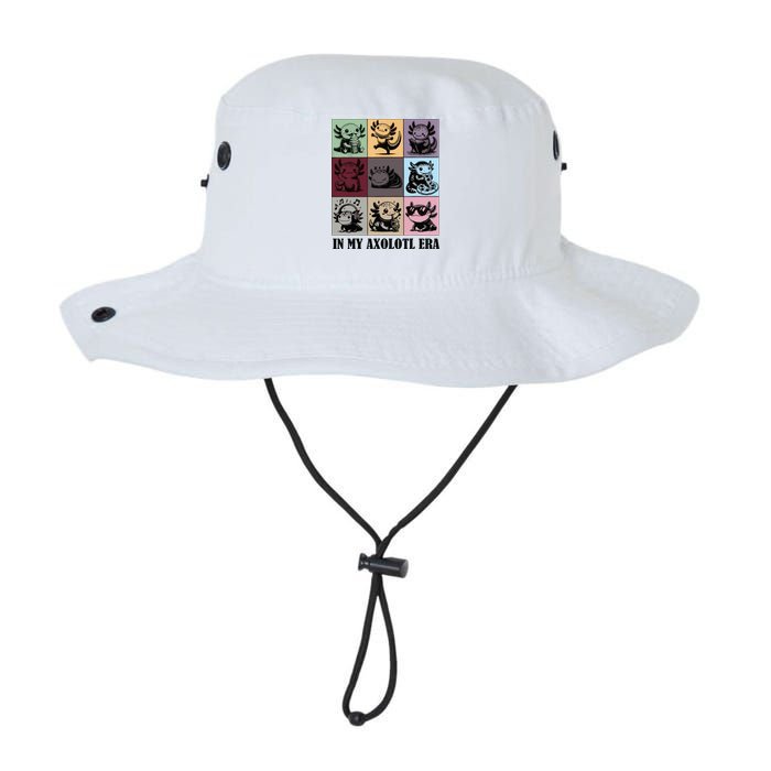 Funny Axolotl Quote In My Axolotl Era Graphic Cool Axolotl Bucket Hat