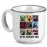 Funny Axolotl Quote In My Axolotl Era Graphic Cool Axolotl 15oz Campfire Ceramic Mug