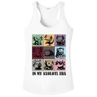 Funny Axolotl Quote In My Axolotl Era Graphic Cool Axolotl Ladies PosiCharge Competitor Racerback Tank