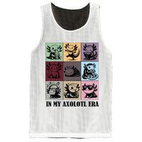 Funny Axolotl Quote In My Axolotl Era Graphic Cool Axolotl Mesh Reversible Basketball Jersey Tank