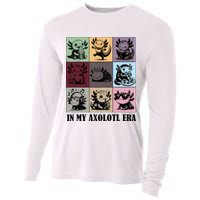 Funny Axolotl Quote In My Axolotl Era Graphic Cool Axolotl Cooling Performance Long Sleeve Crew