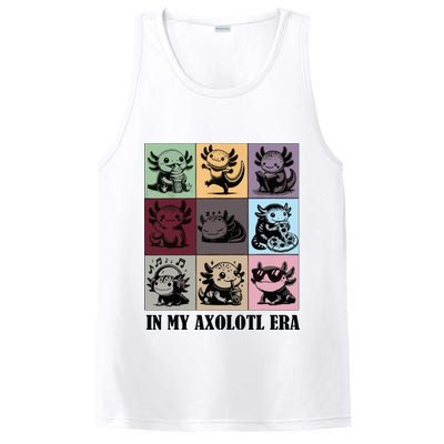 Funny Axolotl Quote In My Axolotl Era Graphic Cool Axolotl PosiCharge Competitor Tank