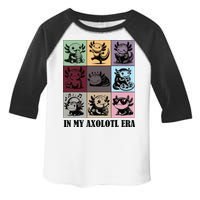 Funny Axolotl Quote In My Axolotl Era Graphic Cool Axolotl Toddler Fine Jersey T-Shirt