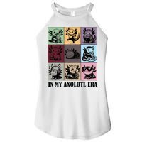 Funny Axolotl Quote In My Axolotl Era Graphic Cool Axolotl Women's Perfect Tri Rocker Tank
