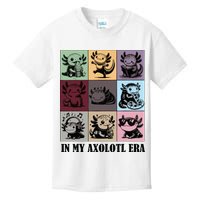 Funny Axolotl Quote In My Axolotl Era Graphic Cool Axolotl Kids T-Shirt