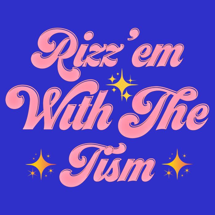 Funny Autism Quote Rizz Em With The Tism Meaningful Gift 16 in Basic Backpack