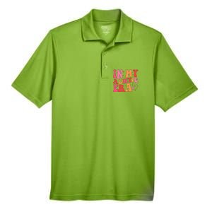 Funny Aunt Quote In My Auntie Era Niece Nephew Matching Cool Men's Origin Performance Pique Polo