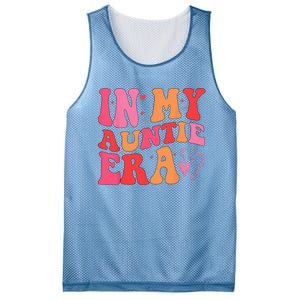 Funny Aunt Quote In My Auntie Era Niece Nephew Matching Cool Mesh Reversible Basketball Jersey Tank