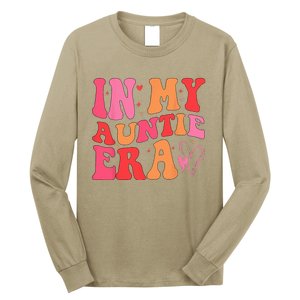 Funny Aunt Quote In My Auntie Era Niece Nephew Matching Cool Long Sleeve Shirt