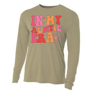 Funny Aunt Quote In My Auntie Era Niece Nephew Matching Cool Cooling Performance Long Sleeve Crew