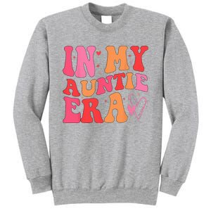 Funny Aunt Quote In My Auntie Era Niece Nephew Matching Cool Sweatshirt