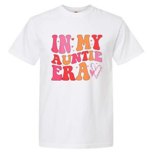 Funny Aunt Quote In My Auntie Era Niece Nephew Matching Cool Garment-Dyed Heavyweight T-Shirt