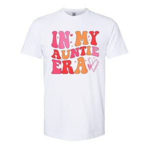 Funny Aunt Quote In My Auntie Era Niece Nephew Matching Cool Softstyle CVC T-Shirt