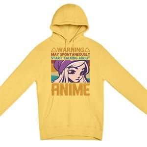 Funny Anime Quote Funny Sayings Anime Girl Quotes Retro Quote Premium Pullover Hoodie