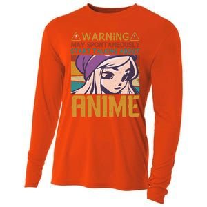 Funny Anime Quote Funny Sayings Anime Girl Quotes Retro Quote Cooling Performance Long Sleeve Crew