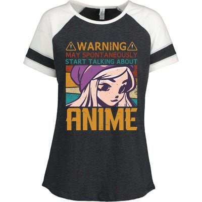 Funny Anime Quote Funny Sayings Anime Girl Quotes Retro Quote Enza Ladies Jersey Colorblock Tee