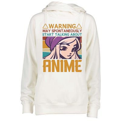 Funny Anime Quote Funny Sayings Anime Girl Quotes Retro Quote Womens Funnel Neck Pullover Hood