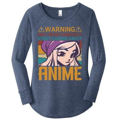 Funny Anime Quote Funny Sayings Anime Girl Quotes Retro Quote Women's Perfect Tri Tunic Long Sleeve Shirt